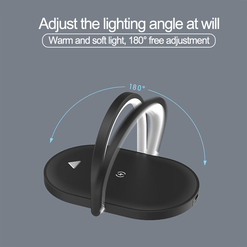 Foldable Night Light Wireless Charger - Wireless Chargers -  Trend Goods
