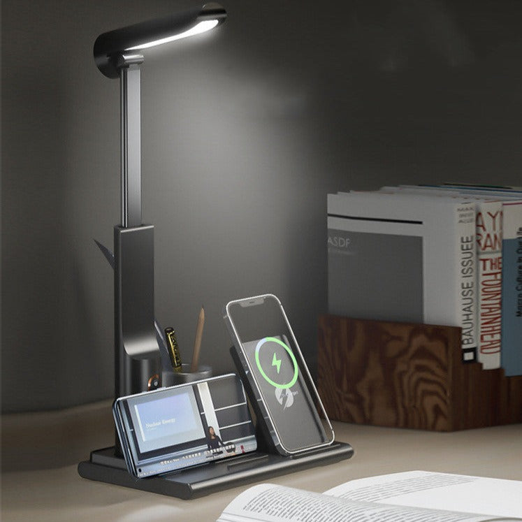 Wireless Charging Desk Lamp Office Desktop Pen Holder - Wireless Chargers -  Trend Goods