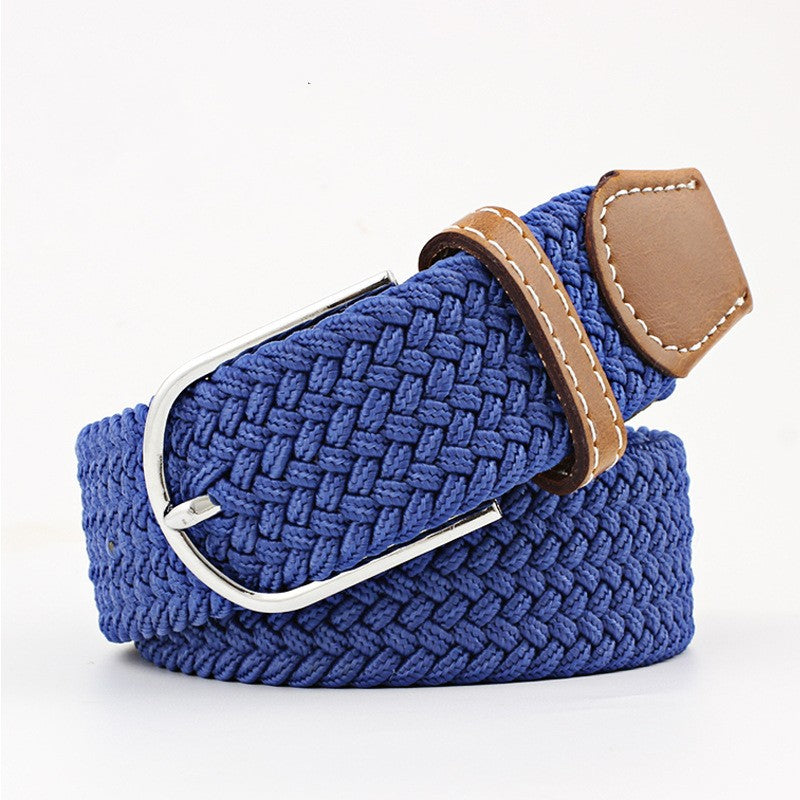 Casual Stretch Braided Canvas Belt Needle Buckle - Belts -  Trend Goods