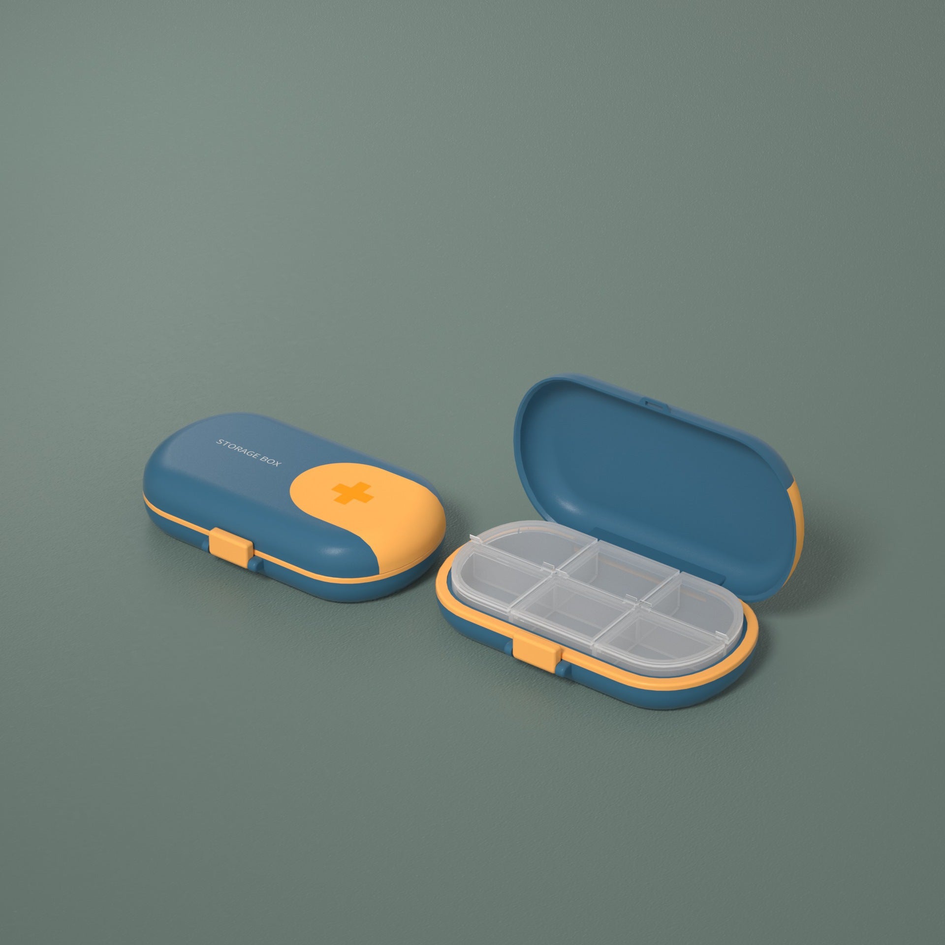Portable Pill Box Small Packaging Travel Storage - Pillboxes -  Trend Goods