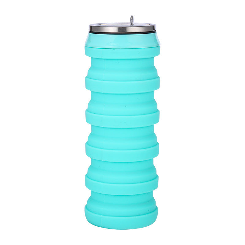 Silicone Folding Sports Water Bottle - Water Bottles -  Trend Goods