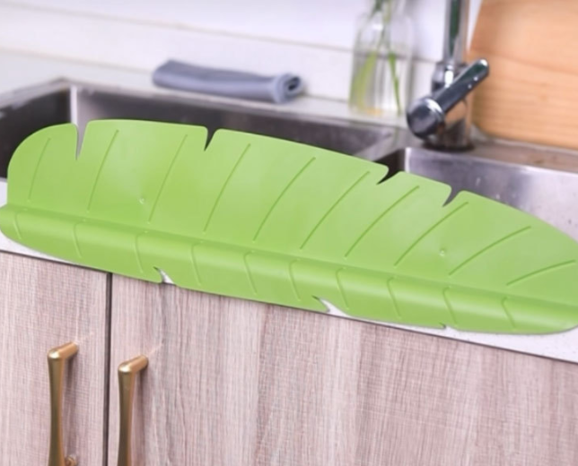 Creative Banana Leaf Kitchen Sink Baffle Plate Home - Kitchen Gadgets -  Trend Goods