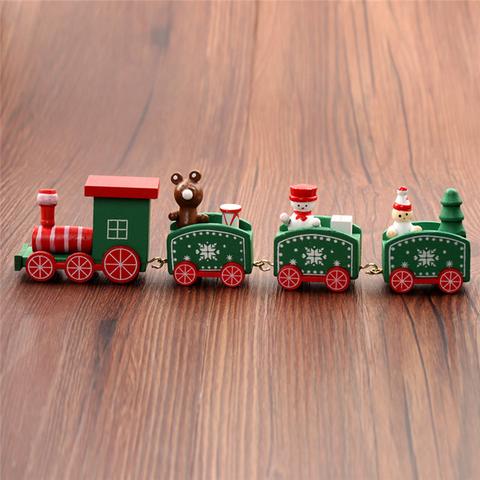 4pcs Mini Wood Train Toys - Toys -  Trend Goods