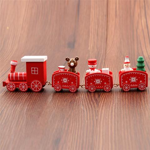 4pcs Mini Wood Train Toys - Toys -  Trend Goods