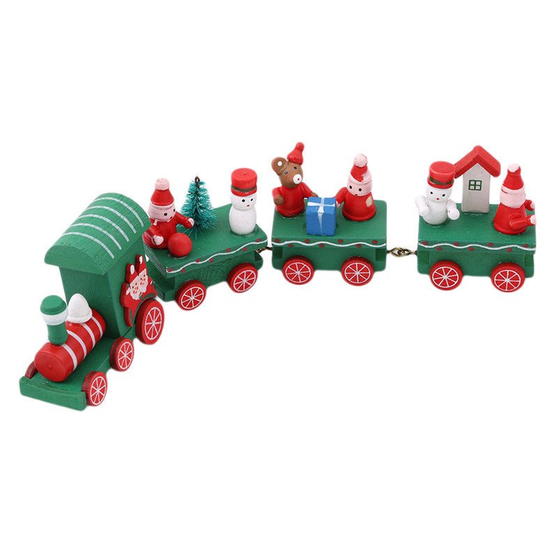 4pcs Mini Wood Train Toys - Toys -  Trend Goods