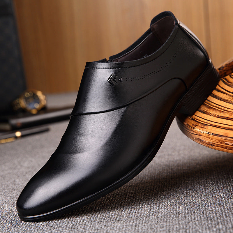 Formal Casual Breathable British Leather Shoes - Shoes -  Trend Goods