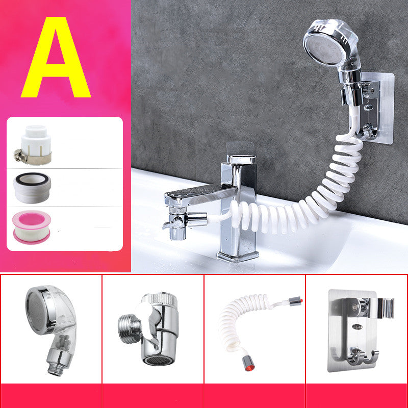 Wash basin faucet with external shower - Faucet Accessories -  Trend Goods