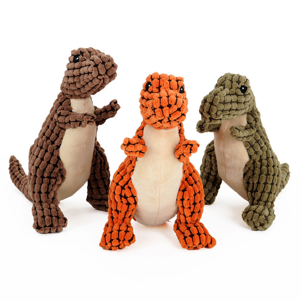 Dinosaur Dogs Chew Toys Durable Design - Pet Toys -  Trend Goods