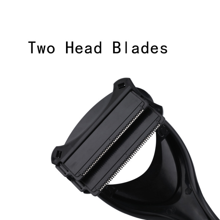 Men Back Shaver 2.0 Back Hair Shaver Two Head Blade Foldable Trimmer - Shavers -  Trend Goods