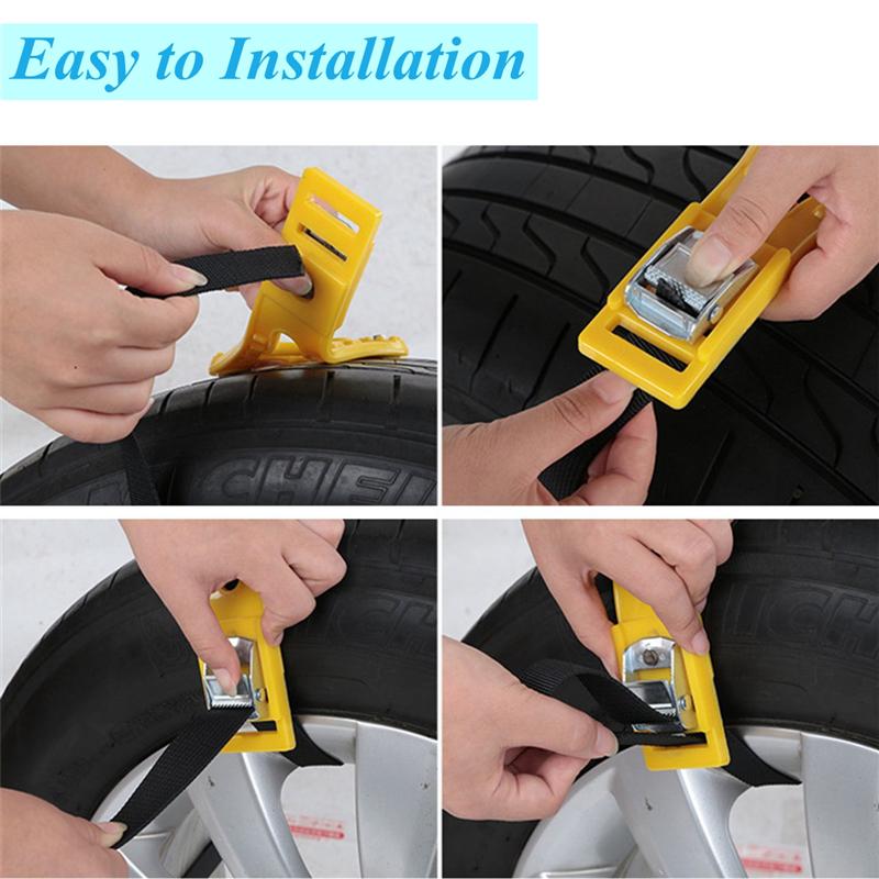 Car tire anti-skid chain - Tire Accessories -  Trend Goods