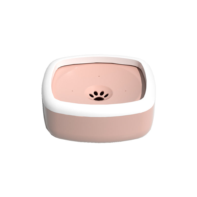 Anti-dust Water Bowl For Dogs And Cats Without Wet Mouth - Pet Bowls -  Trend Goods