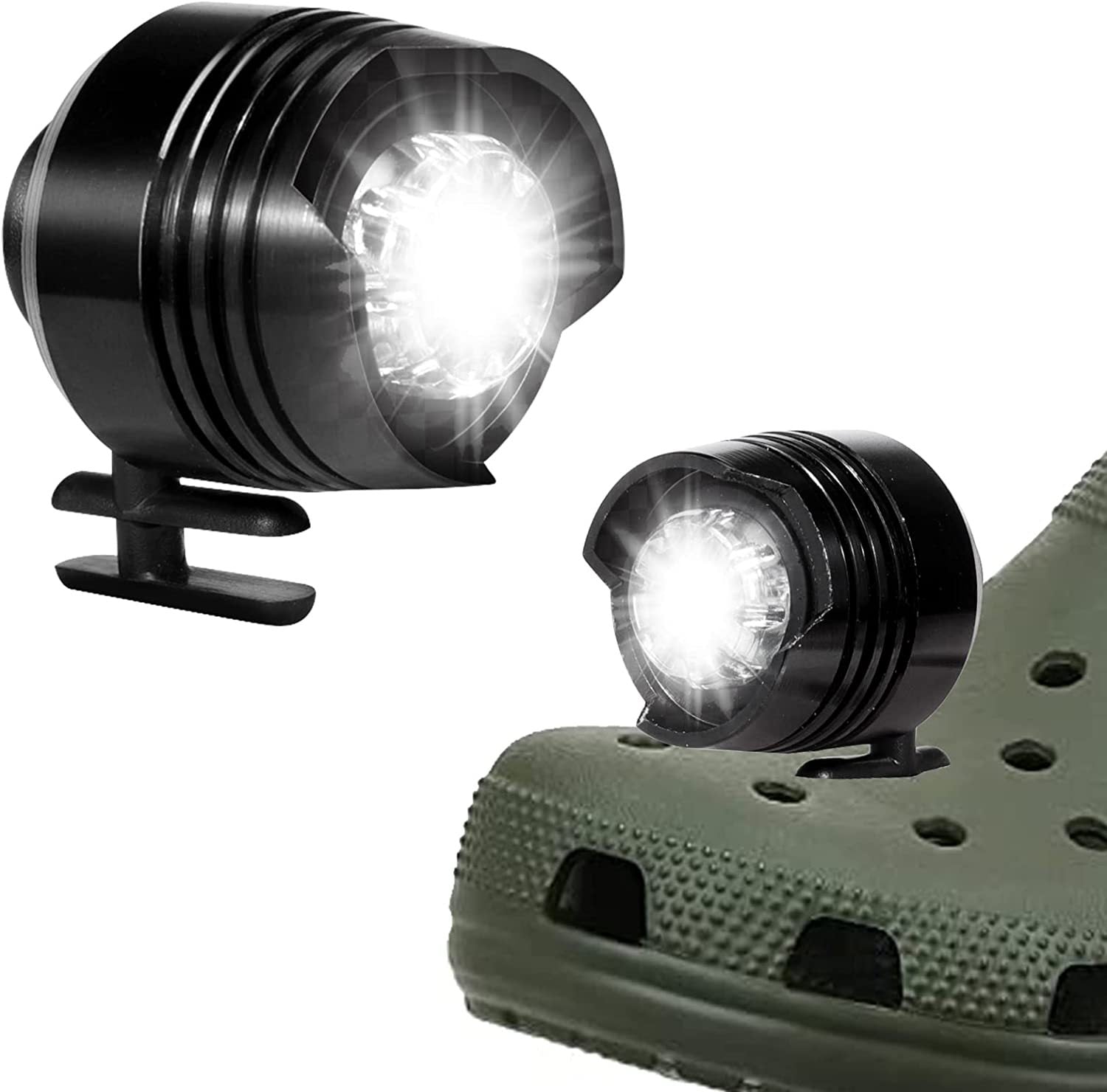 IPX5 Waterproof LED Headlights For Crocs Light 3 Modes - Flashlights -  Trend Goods