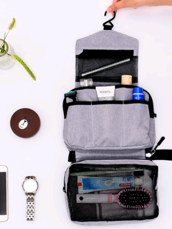 Portable Travel Hook Multifunction Makeup Storage Bag - Cosmetic Bags -  Trend Goods