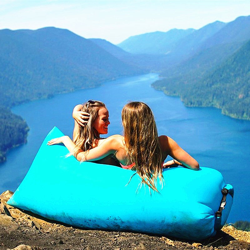 Outdoor Lazy Air Sofa Fast Inflatable - Inflatable Sofas -  Trend Goods