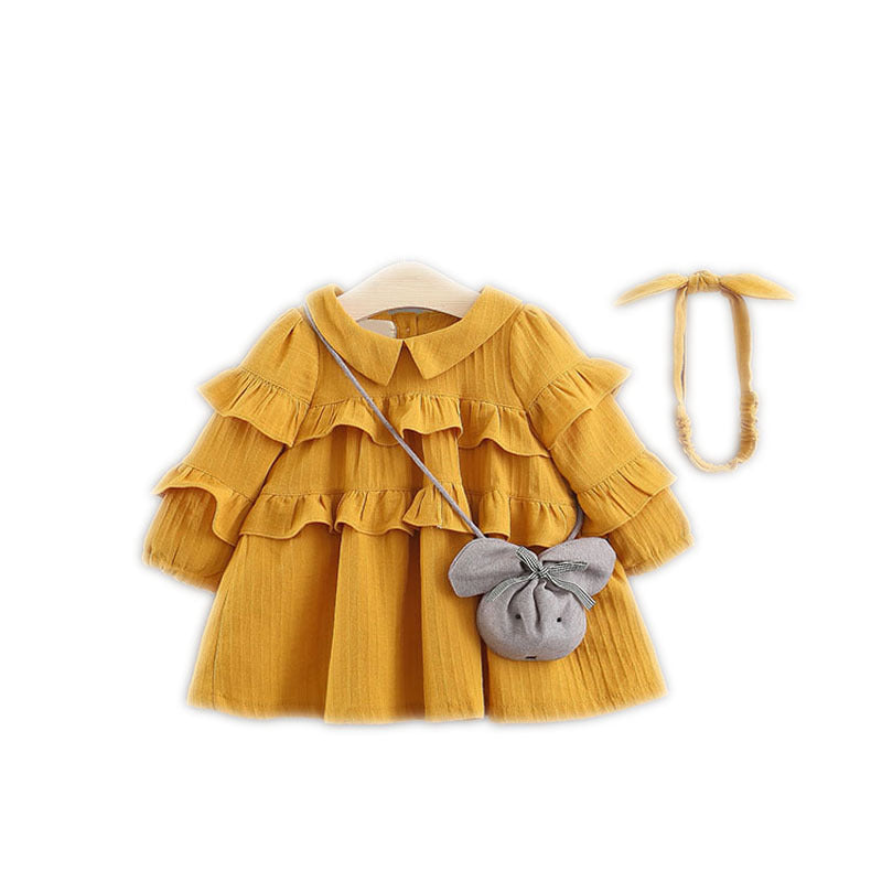 Baby girl summer dress princess dress with bag and hairband - Baby Dresses -  Trend Goods