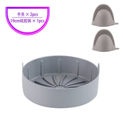Round gray 19cm with Hand Clip