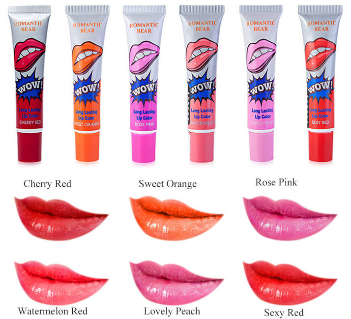 Amazing 6 Colors Waterproof Long Lasting Peel Off Liquid Lipstick - Lipsticks -  Trend Goods