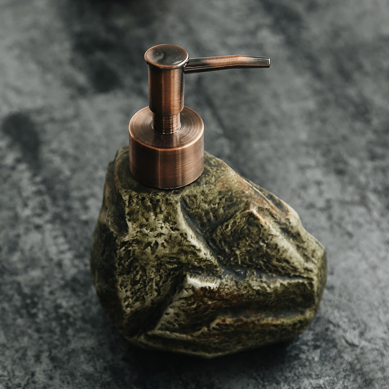 Ceramic Retro Stone Dispenser Soap Dispenser - Soap Dispenser -  Trend Goods