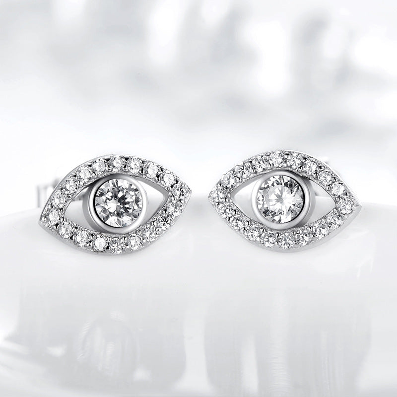 Full Diamond Temperament Wind Earrings - Earrings -  Trend Goods