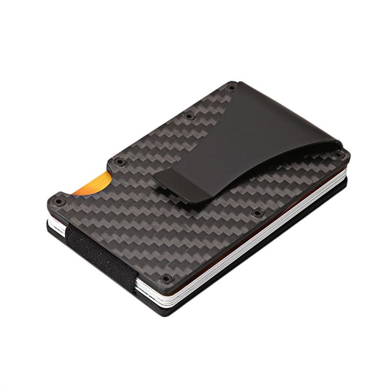 Carbon fiber RFID anti-magnetic card holder wallet - Card Holders -  Trend Goods