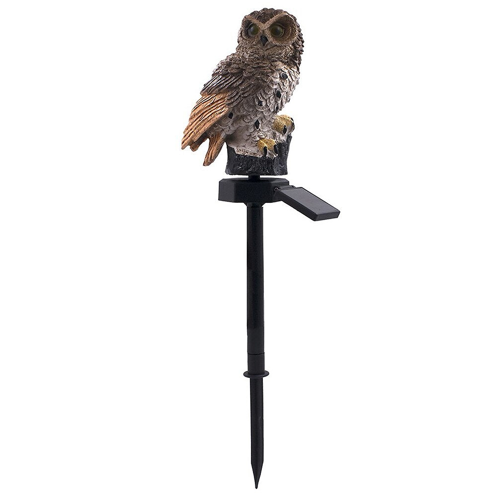 Owl LED Lamp Outdoor Solar Garden Light - Lighting -  Trend Goods