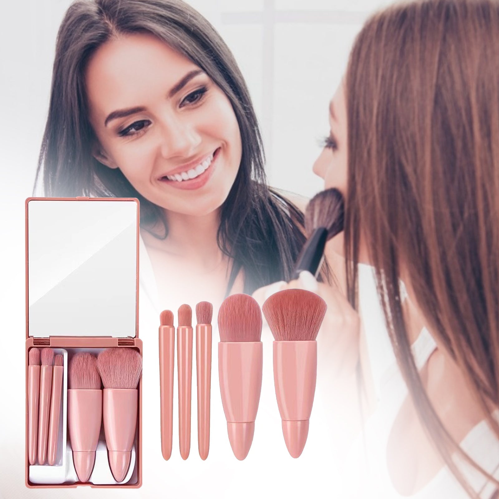 5Pcs Makeup Brushes Tool Set - Make-up Sets -  Trend Goods