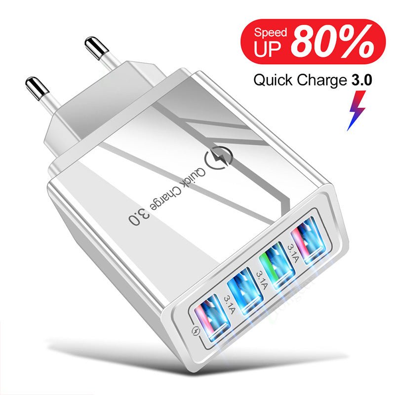 5V 3A Fast Charging USB Charger Quick Charge 3.0 - Power Chargers -  Trend Goods