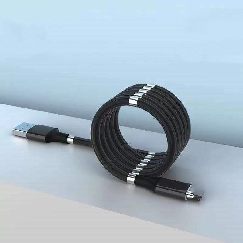 New Magic Rope Magnetic Absorption Data Cable - Phone Cables -  Trend Goods