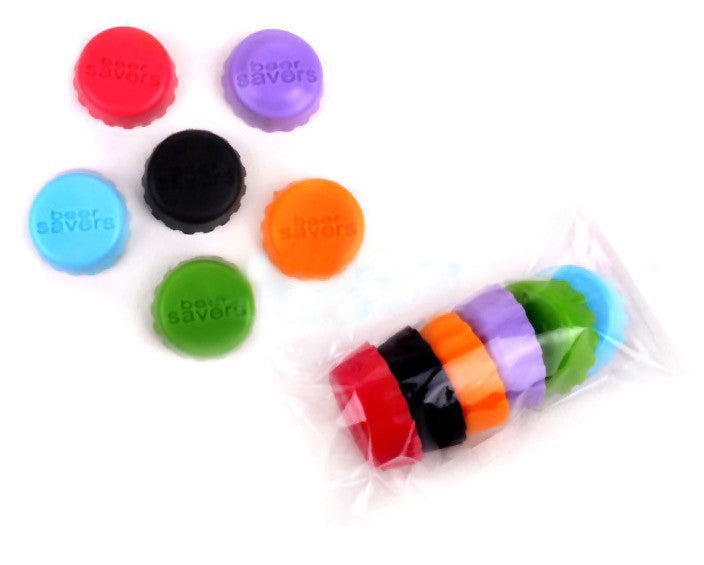 Candy Colored Silicone Bottle Cap - Bottle Caps -  Trend Goods