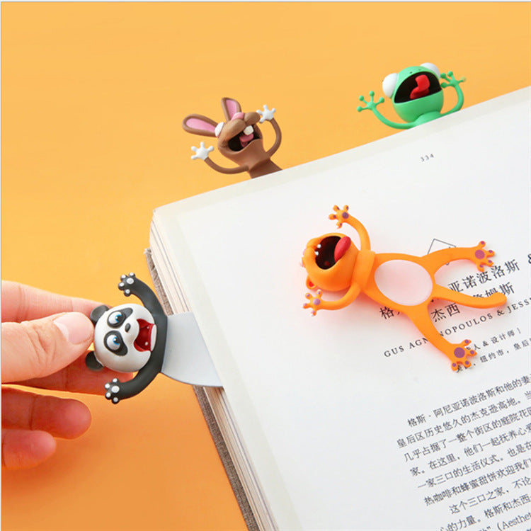 Creative Funny 3D Three-dimensional Animal Bookmark - Bookmarks -  Trend Goods