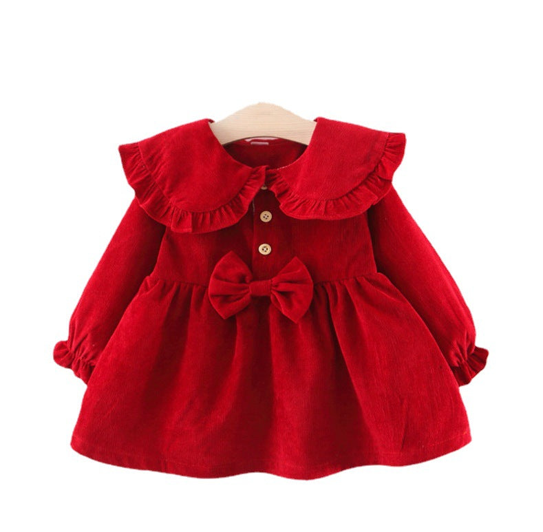 Spring And Autumn Baby Girl Long Sleeve Princess Dress - Baby Dresses -  Trend Goods