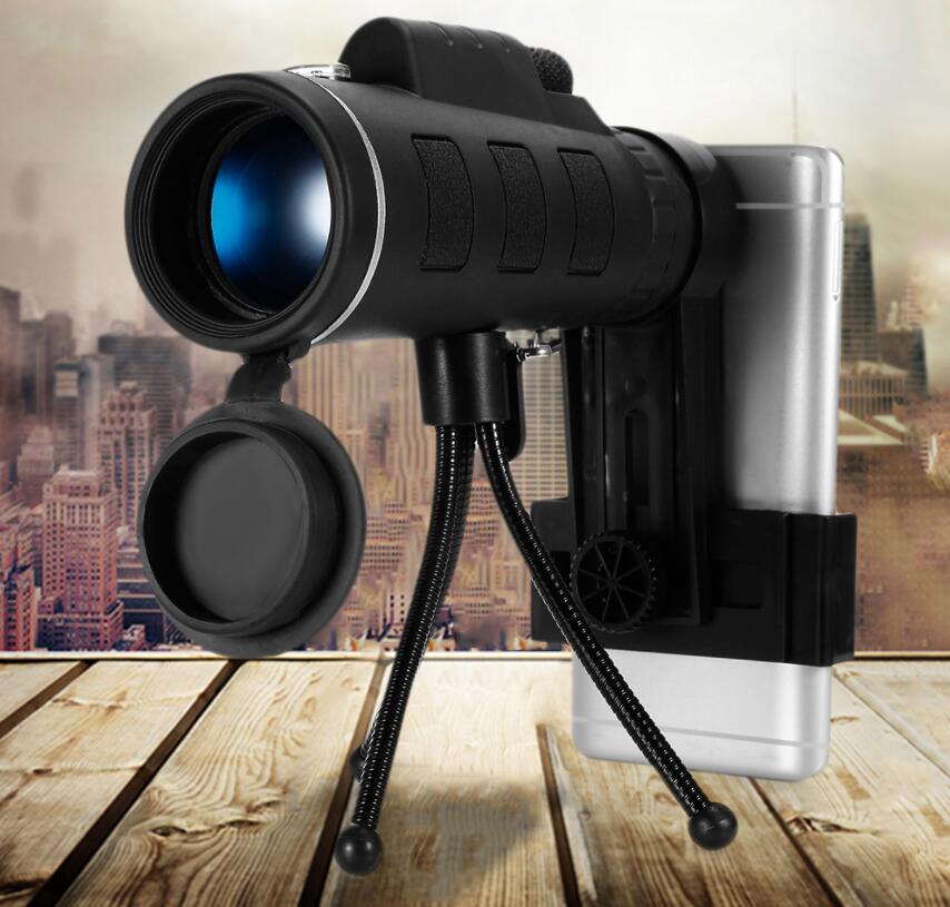 Compatible with Apple, 40X60 Monocular Telescope HD Night Vision Prism Scope With Compass - Phone Accessories -  Trend Goods