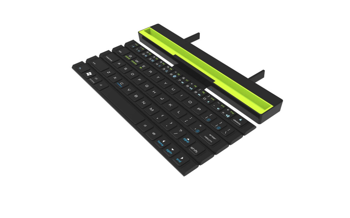 Portable Folding Wireless Keyboard - Keyboards -  Trend Goods