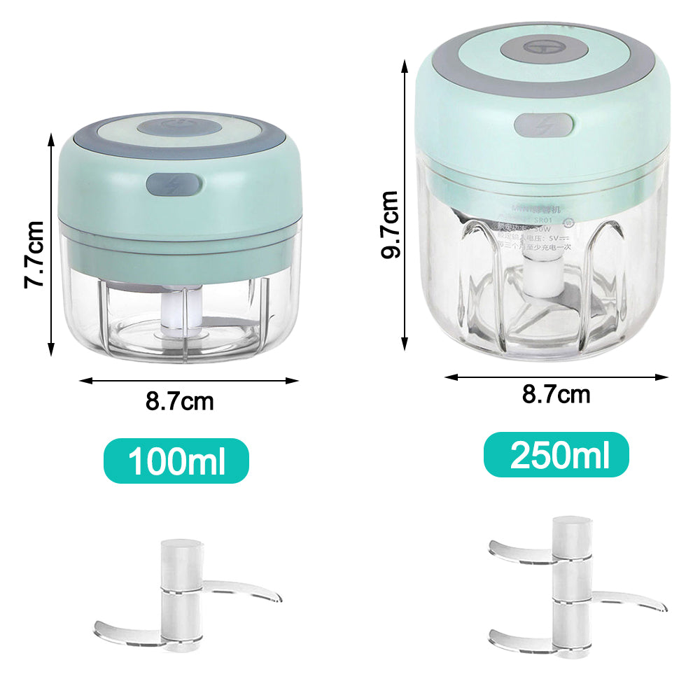 Mini Electric Chopper USB Charging Garlic Ginger Grinder - Kitchen Slicers -  Trend Goods