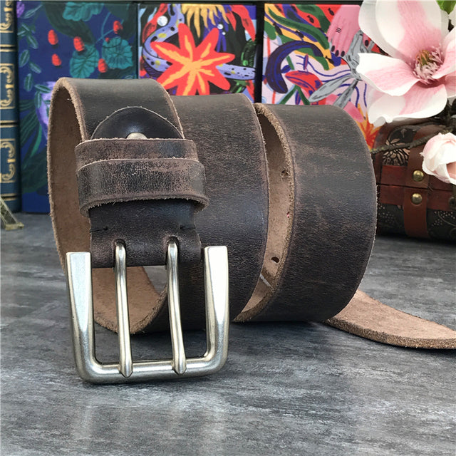 Fashion Ultra-wide 4.3cm Double-pin Belt Buckle - Belts -  Trend Goods