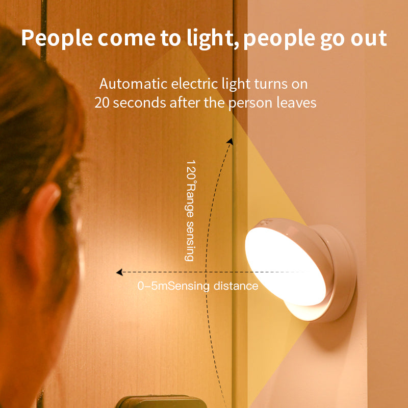 Rotating Human Body Sensor Light - Lighting -  Trend Goods