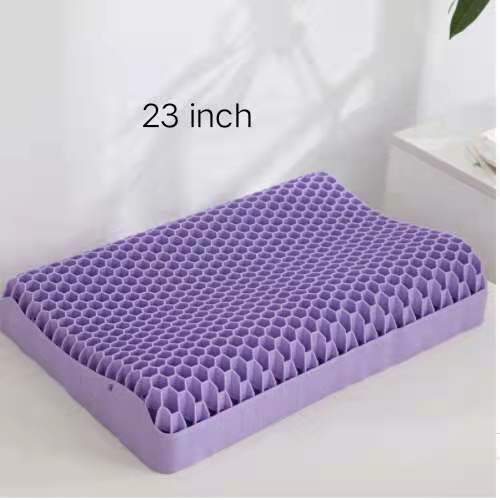 3D TPE Honeycomb Orthopedic Pain Protection Message Bed Pillow - Pillows -  Trend Goods