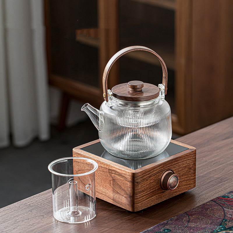 Walnut Automatic Electric Ceramic Stove Tea Maker - Tea Maker -  Trend Goods