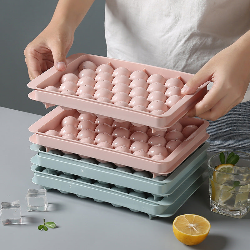 Silicone Ice Tray 3D Round Ice Molds - Ice Cubes -  Trend Goods