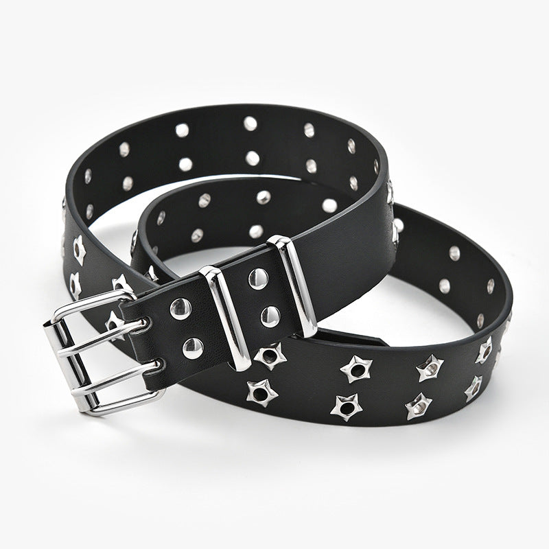 Fashion Stars Decorative Double-row Belts - Belts -  Trend Goods