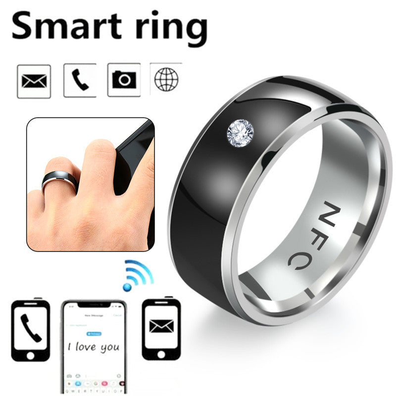 Multifunctional Smart Wearable Access Control Stainless Steel Ring - Rings -  Trend Goods