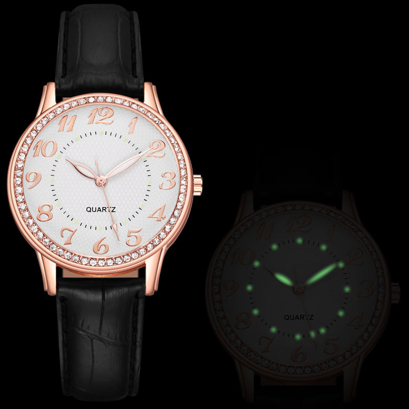 Diamond Luminous Women's Quartz Watch - Watches -  Trend Goods