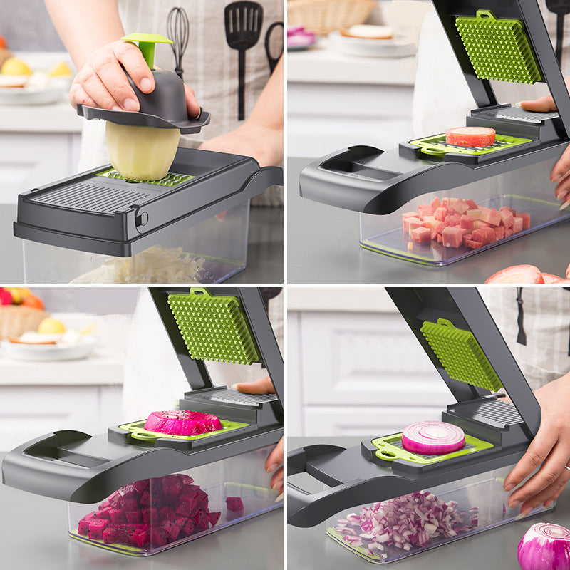 Multifunctional Vegetable Cutter Gadget - Kitchen Slicers -  Trend Goods