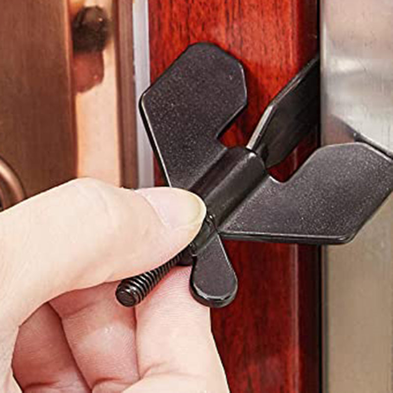 Portable Hotel Door Lock Self-Defense Travel Anti-theft Childproof Door Stopper - Door Stoppers -  Trend Goods