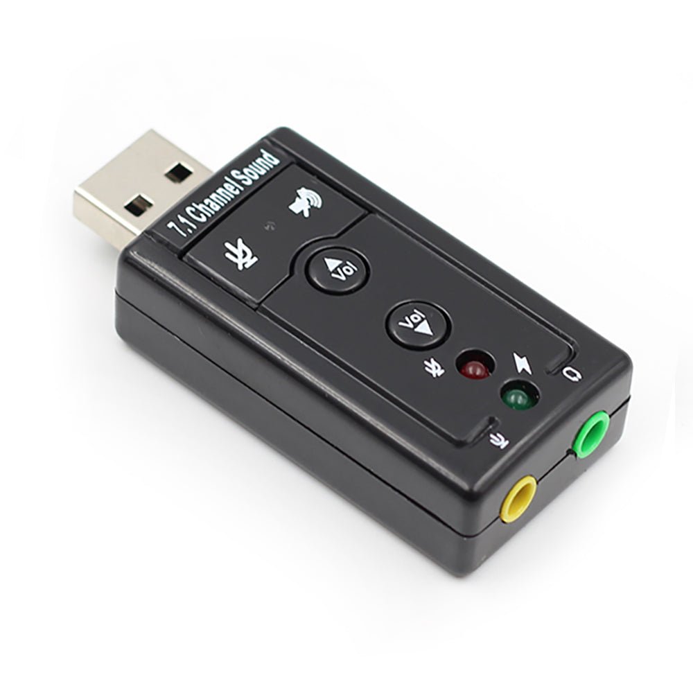 7.1 External USB Sound Card USB to Jack 3.5mm Headphone Audio Adapter Micphone Sound Card - Sound Cards -  Trend Goods