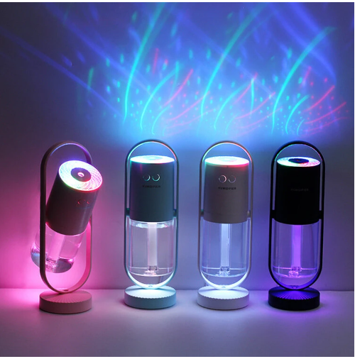 Magic Shadow USB Air Humidifier With Projection Night Lights - Humidifiers -  Trend Goods