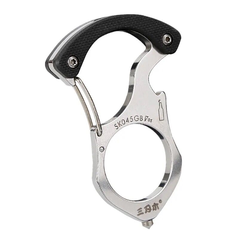 Stainless Steel Multifunctional Keychain Self Defense Tool - Keychains -  Trend Goods