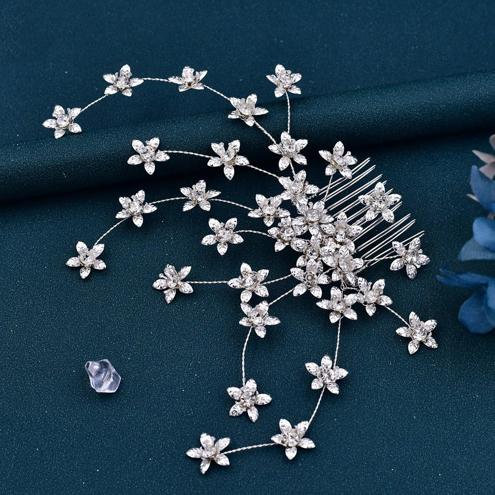 Bridal Handmade Rhinestones Hair Combing Ornaments - Hair Accessories -  Trend Goods