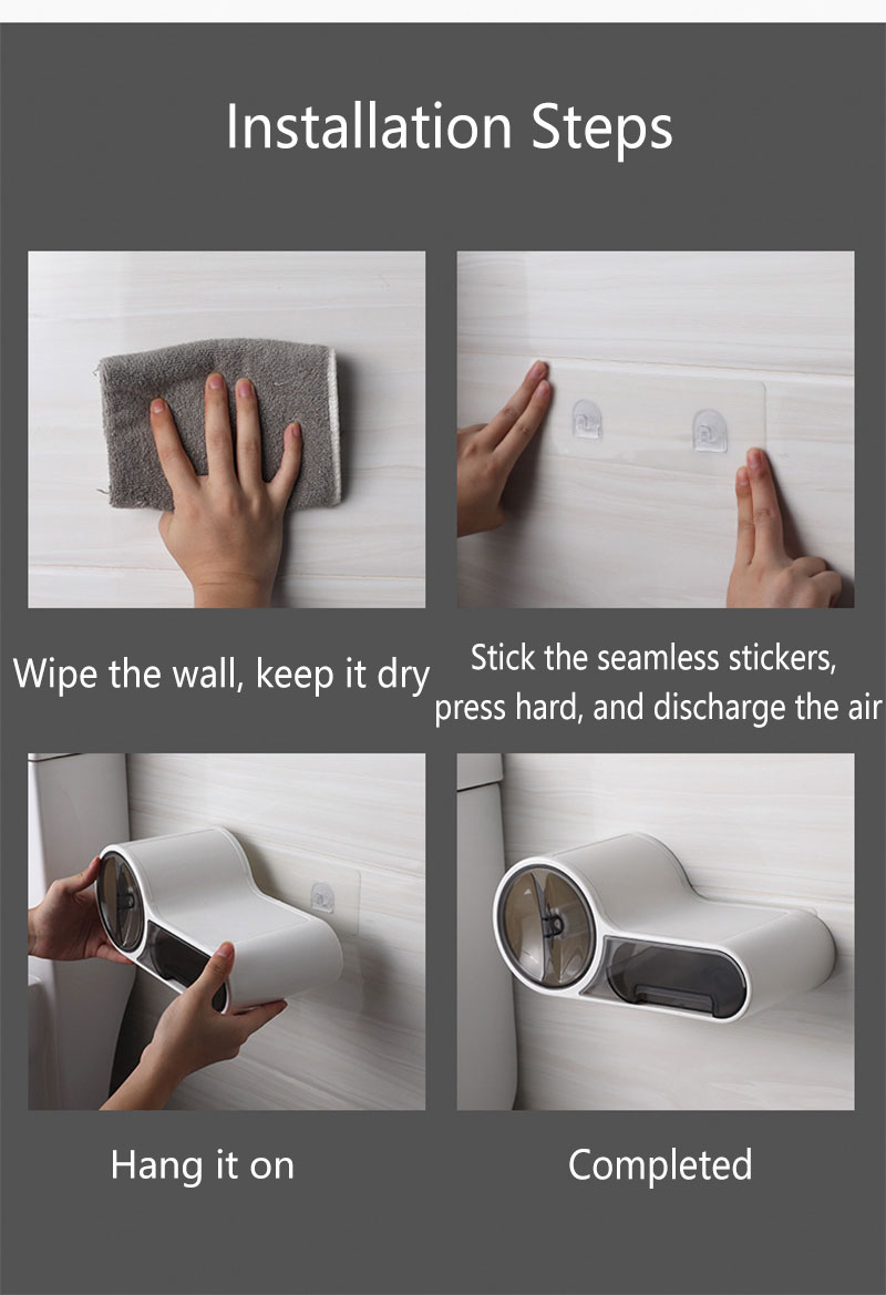 Home toilet bathroom roll holder - Toilet Paper Boxes -  Trend Goods