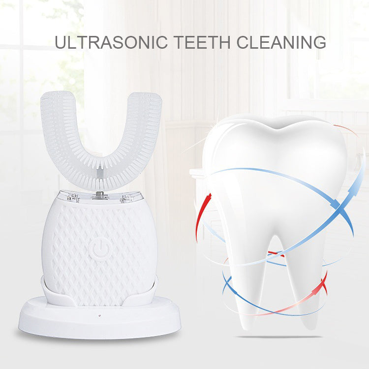 Smart Electric Toothbrush USB Rechargeable U-shaped Tooth - Toothbrushes -  Trend Goods